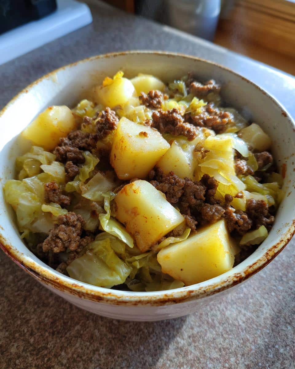One‑Pot Beef, Potato & Cabbage Casserole - detail 2