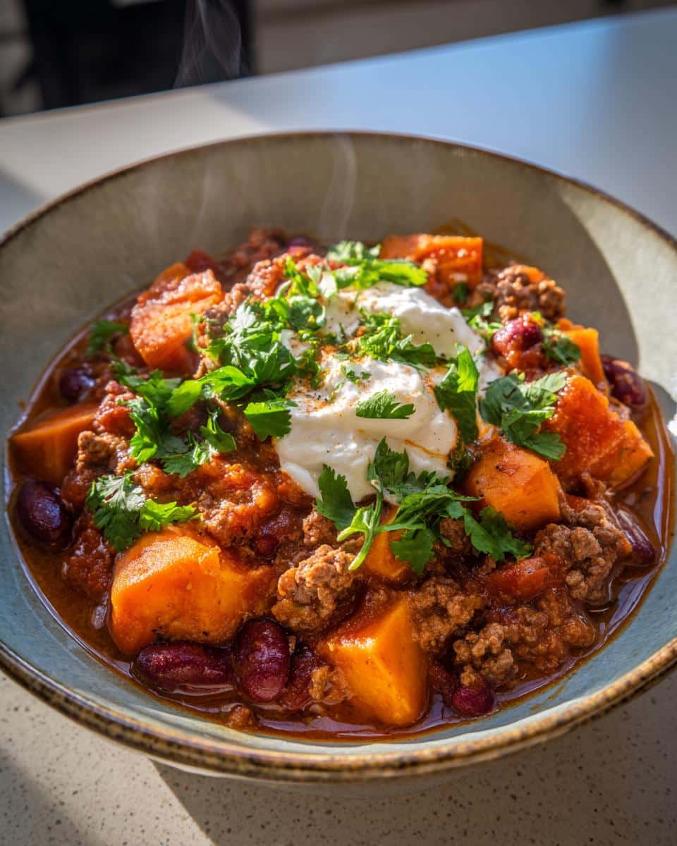 One‑Pot Beef & Sweet Potato Chili - detail 1