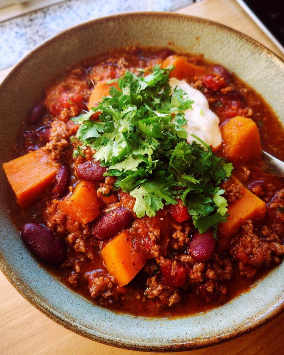 One‑Pot Beef & Sweet Potato Chili - detail 2