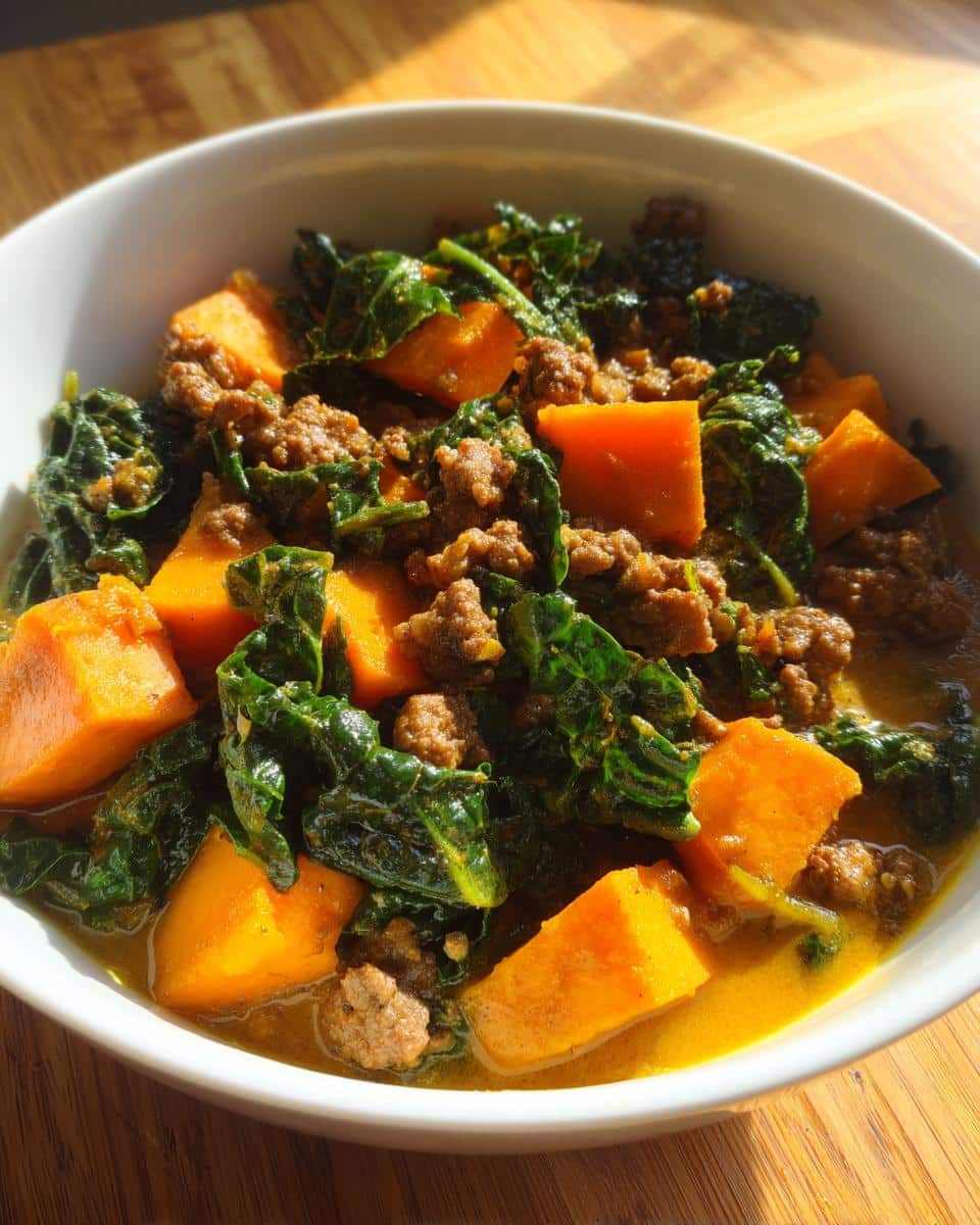 One‑Pot Beef, Sweet Potato & Kale Curry - detail 1