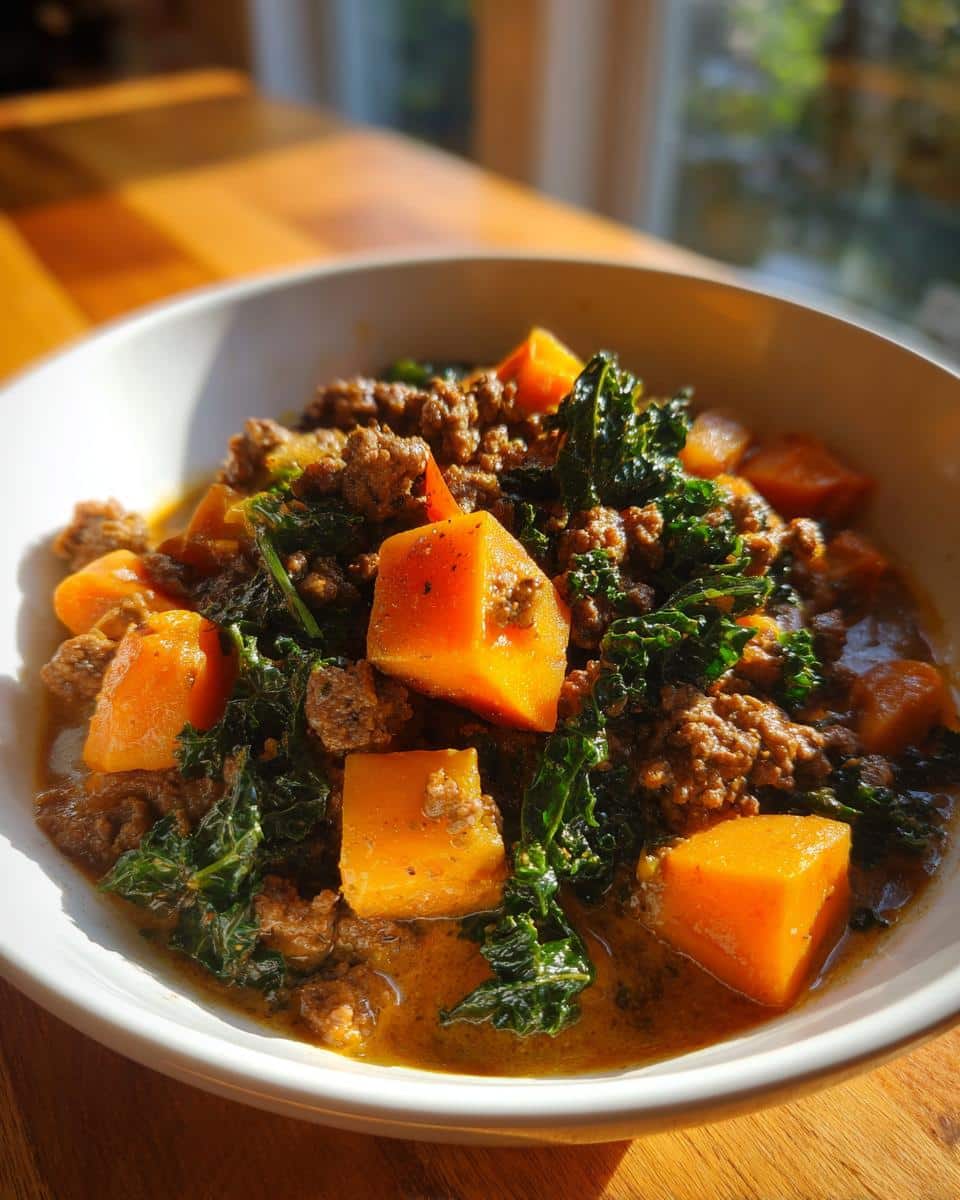 One‑Pot Beef, Sweet Potato & Kale Curry - detail 2