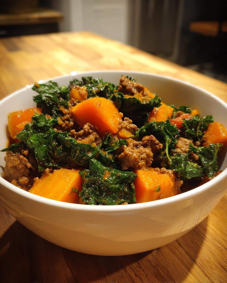 One‑Pot Beef, Sweet Potato & Kale Curry - detail 3