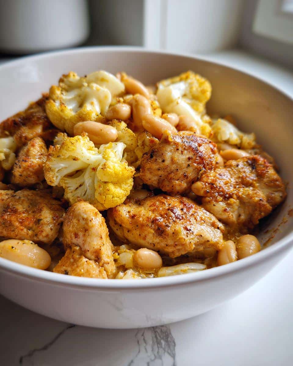 One‑Pot Chicken, Cauliflower & White Bean Bake - detail 3