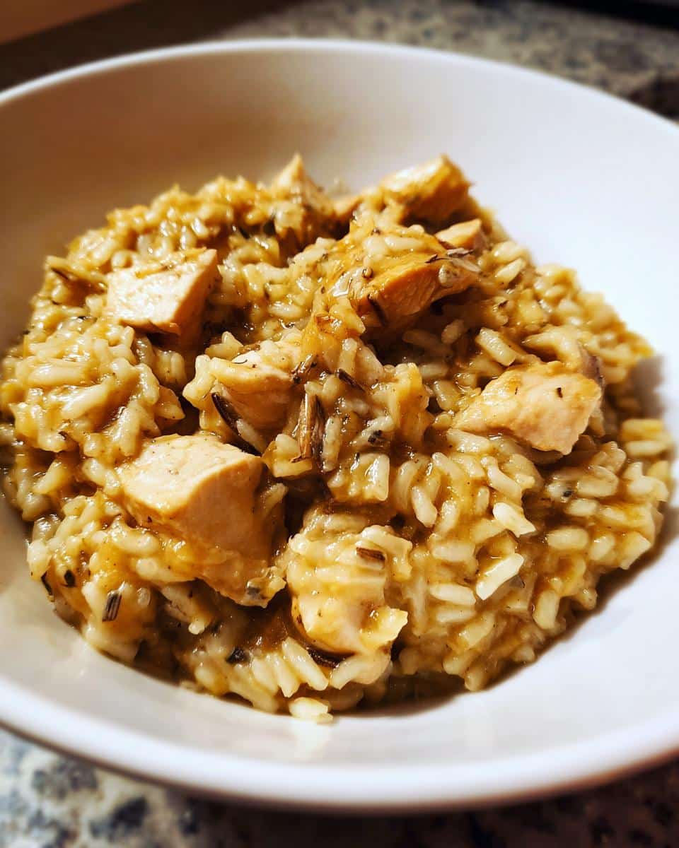 One‑Pot Chicken, Leek & Wild Rice Risotto - detail 1