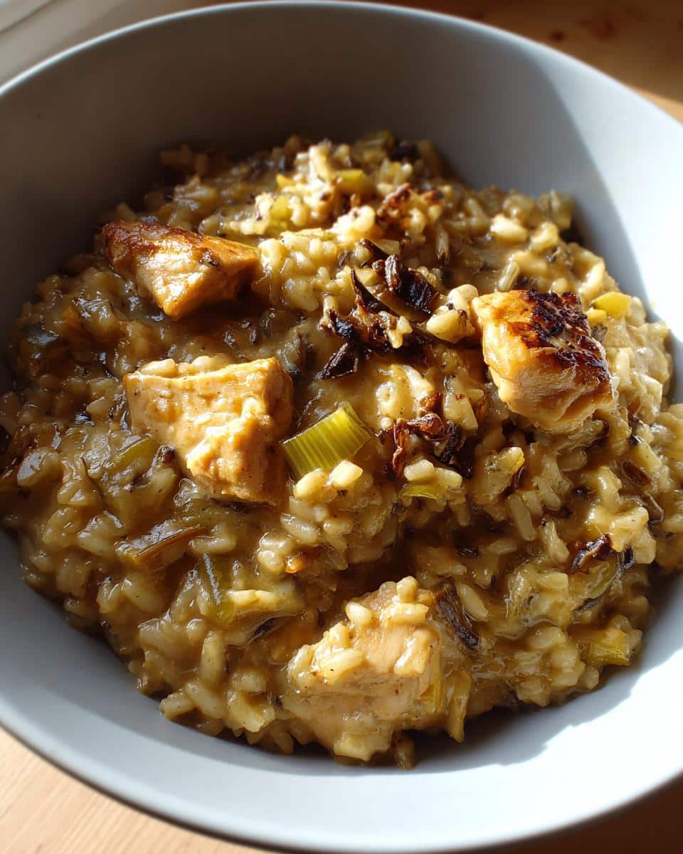 One‑Pot Chicken, Leek & Wild Rice Risotto - detail 2