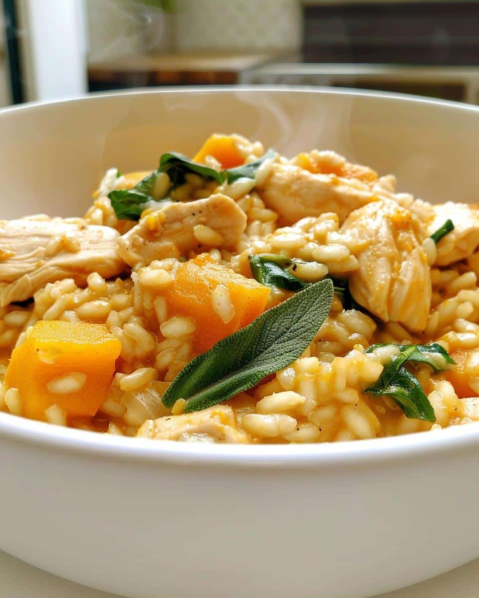 One‑Pot Chicken, Pumpkin & Sage Risotto - detail 1
