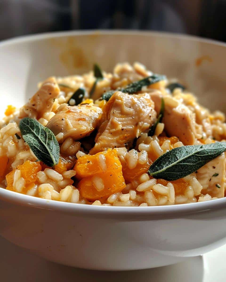 One‑Pot Chicken, Pumpkin & Sage Risotto - detail 3