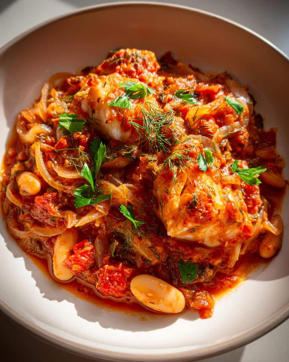 One‑Pot Cod, Fennel & White Bean Ragout - detail 1