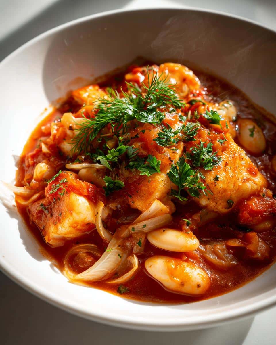 One‑Pot Cod, Fennel & White Bean Ragout - detail 2