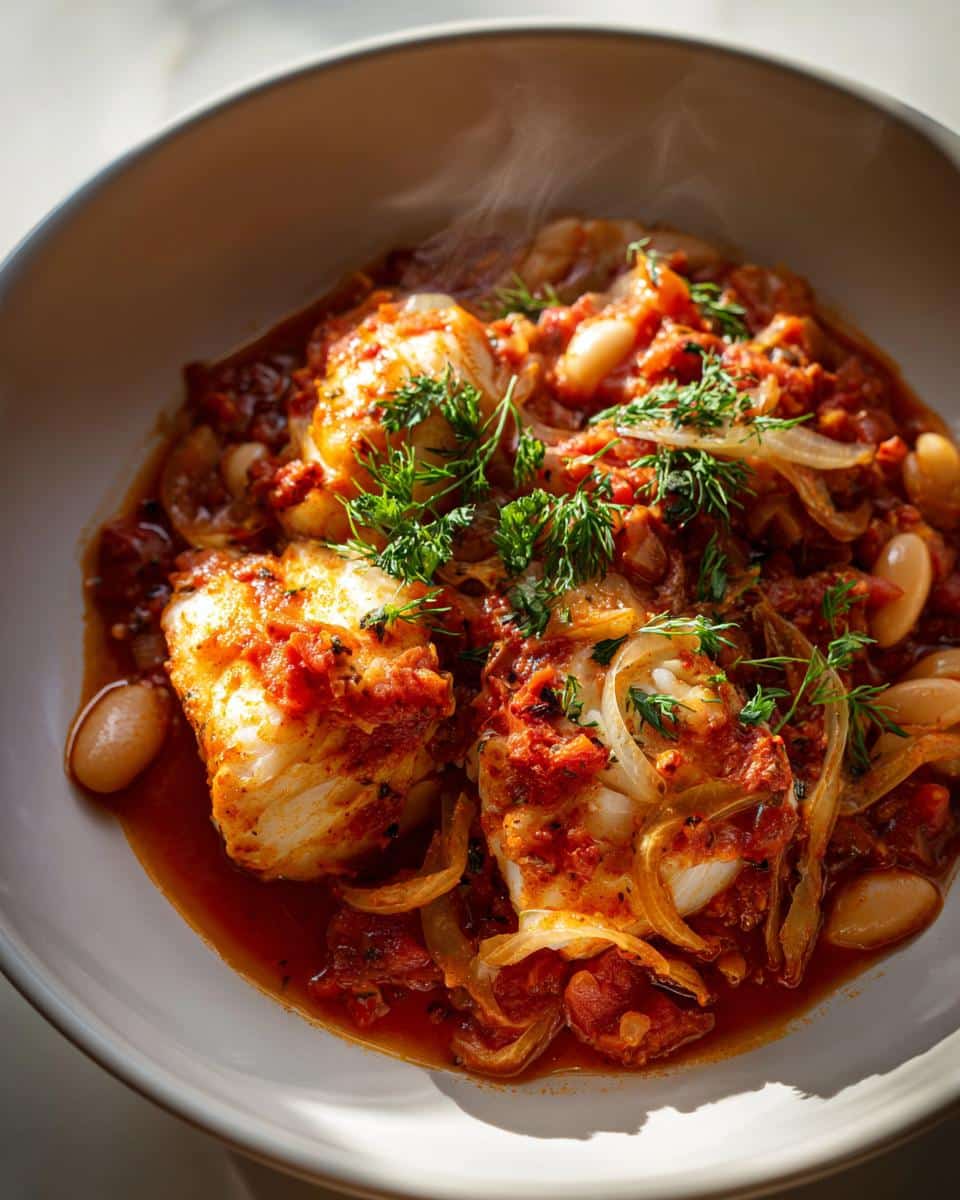 One‑Pot Cod, Fennel & White Bean Ragout - detail 3