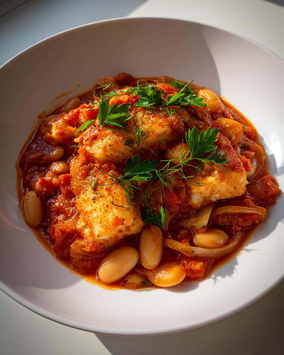 One‑Pot Cod, Fennel & White Bean Ragout - detail 4