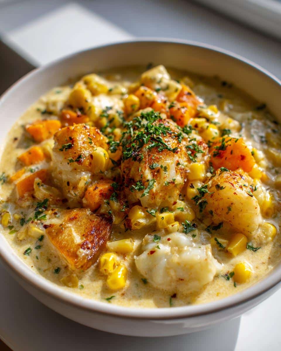 One‑Pot Cod, Sweet Corn & Potato Chowder - detail 2