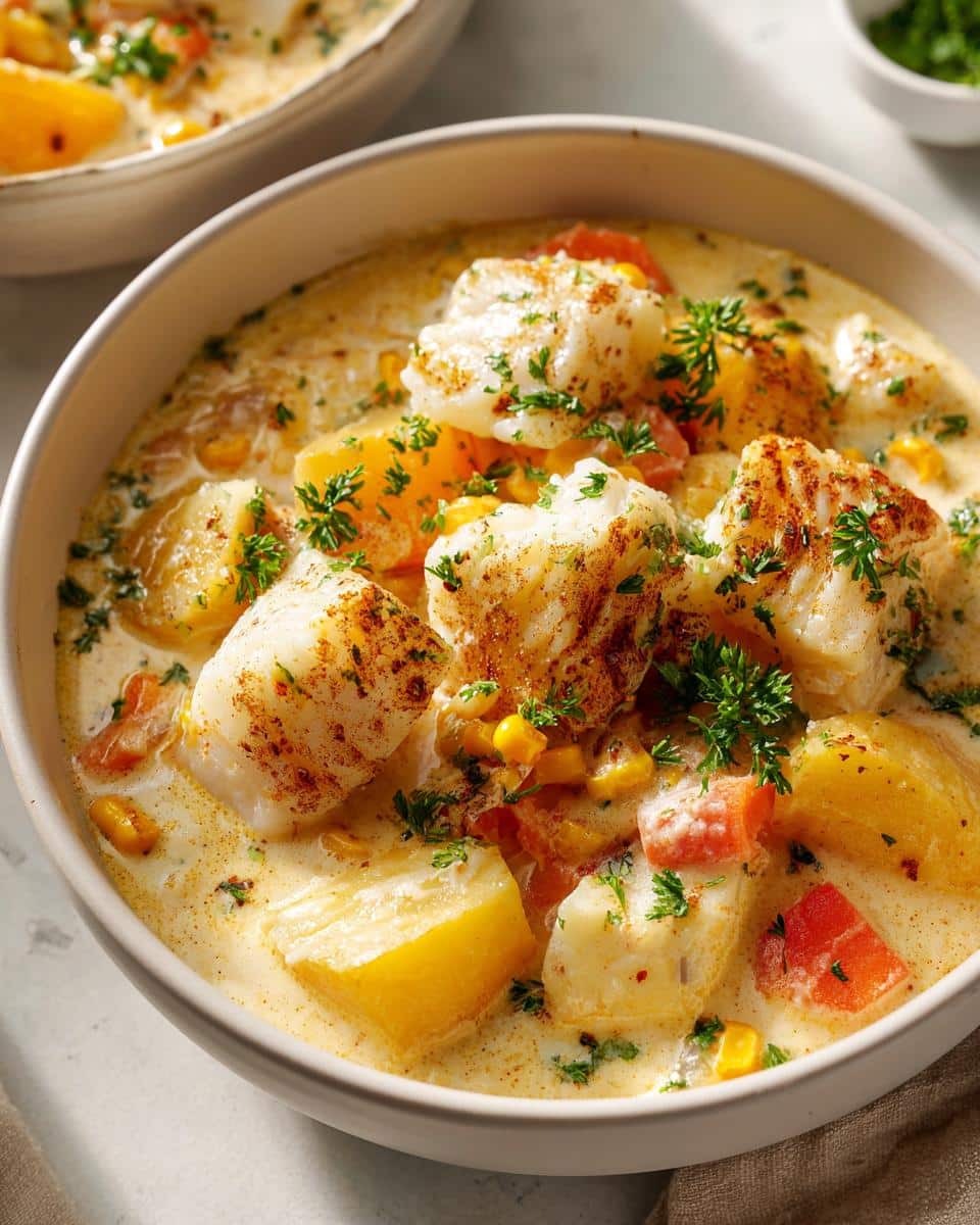 One‑Pot Cod, Sweet Corn & Potato Chowder - detail 3