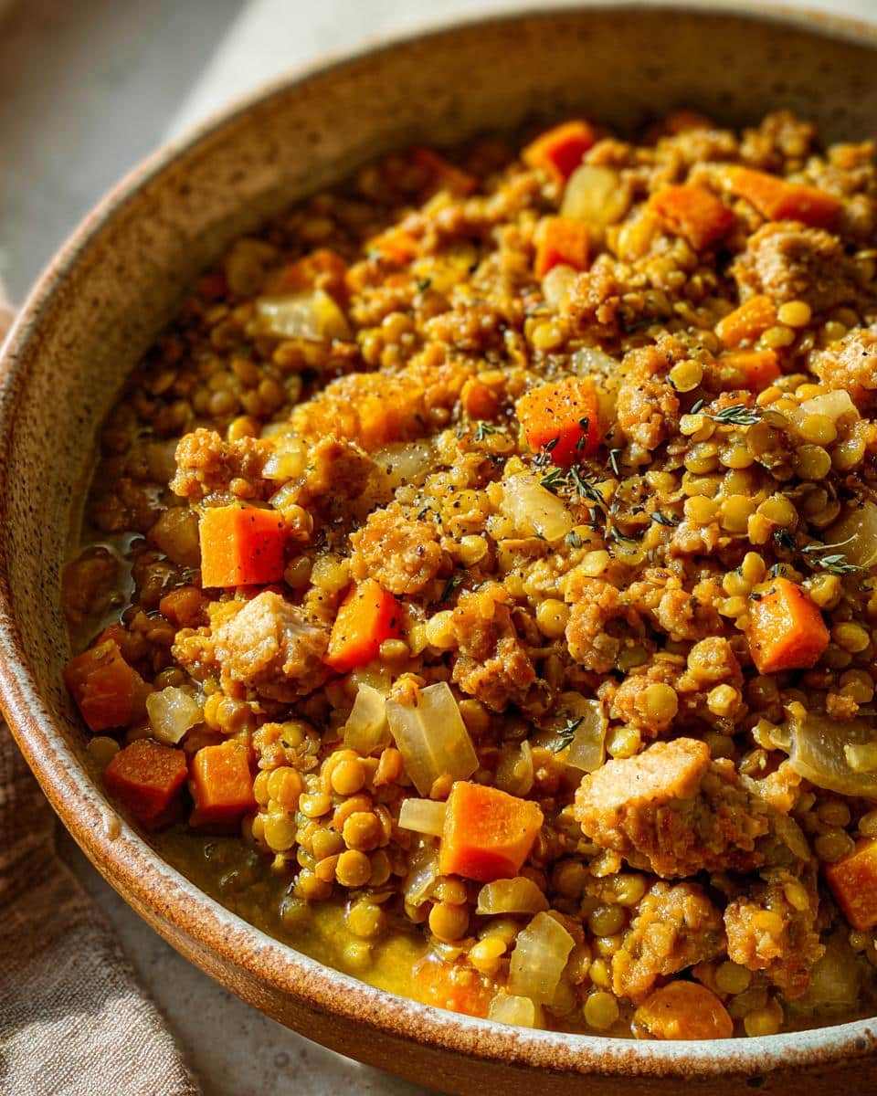 One‑Pot Lentil, Carrot & Sausage (turkey) - detail 1