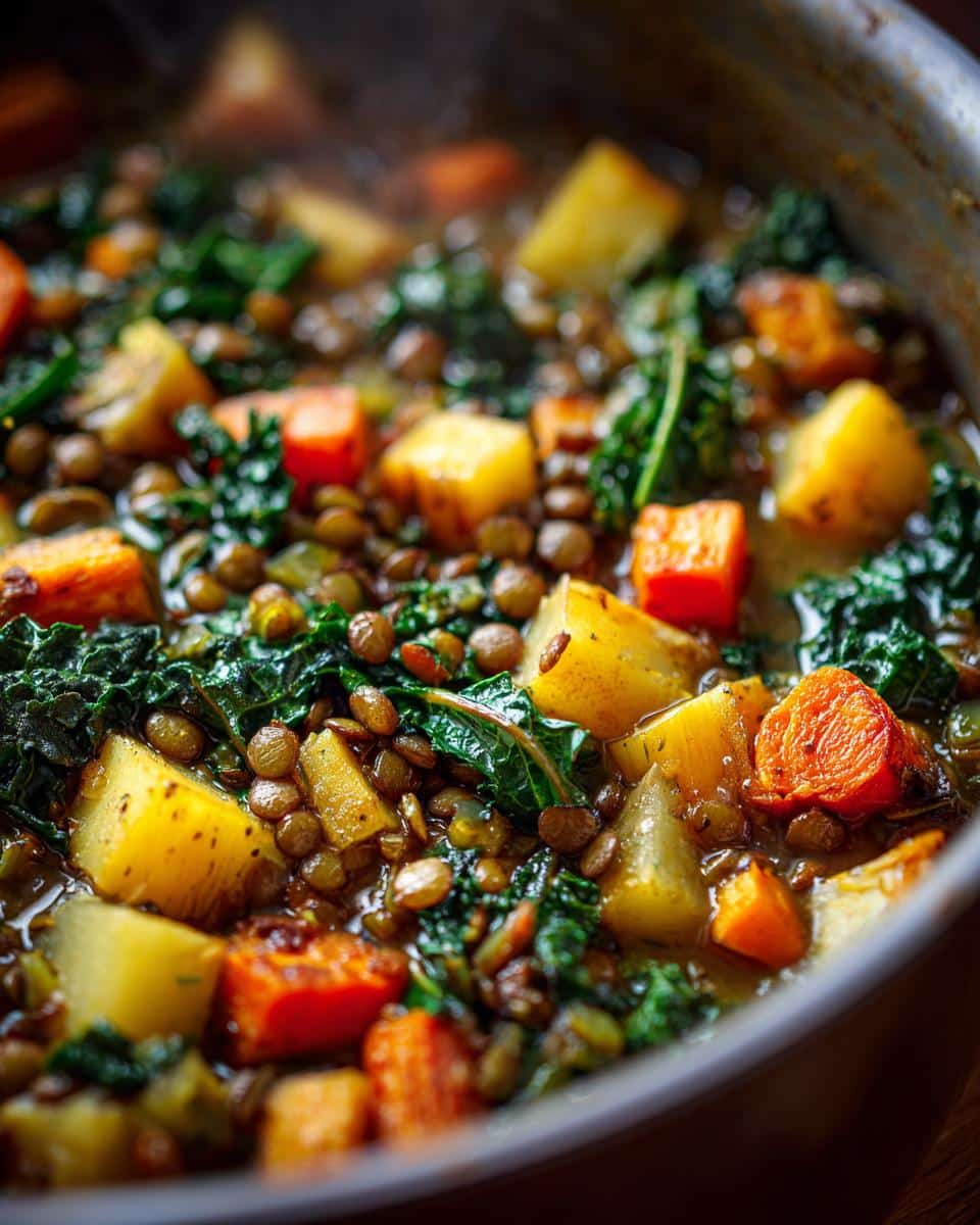 One‑Pot Lentil, Kale & Root Vegetable Bake - detail 3