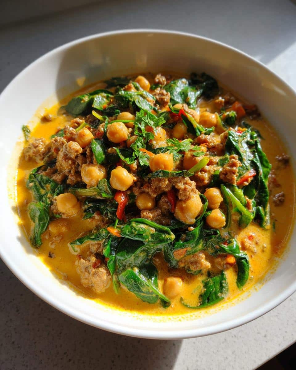 One‑Pot Turkey, Chickpea & Spinach Curry - detail 4
