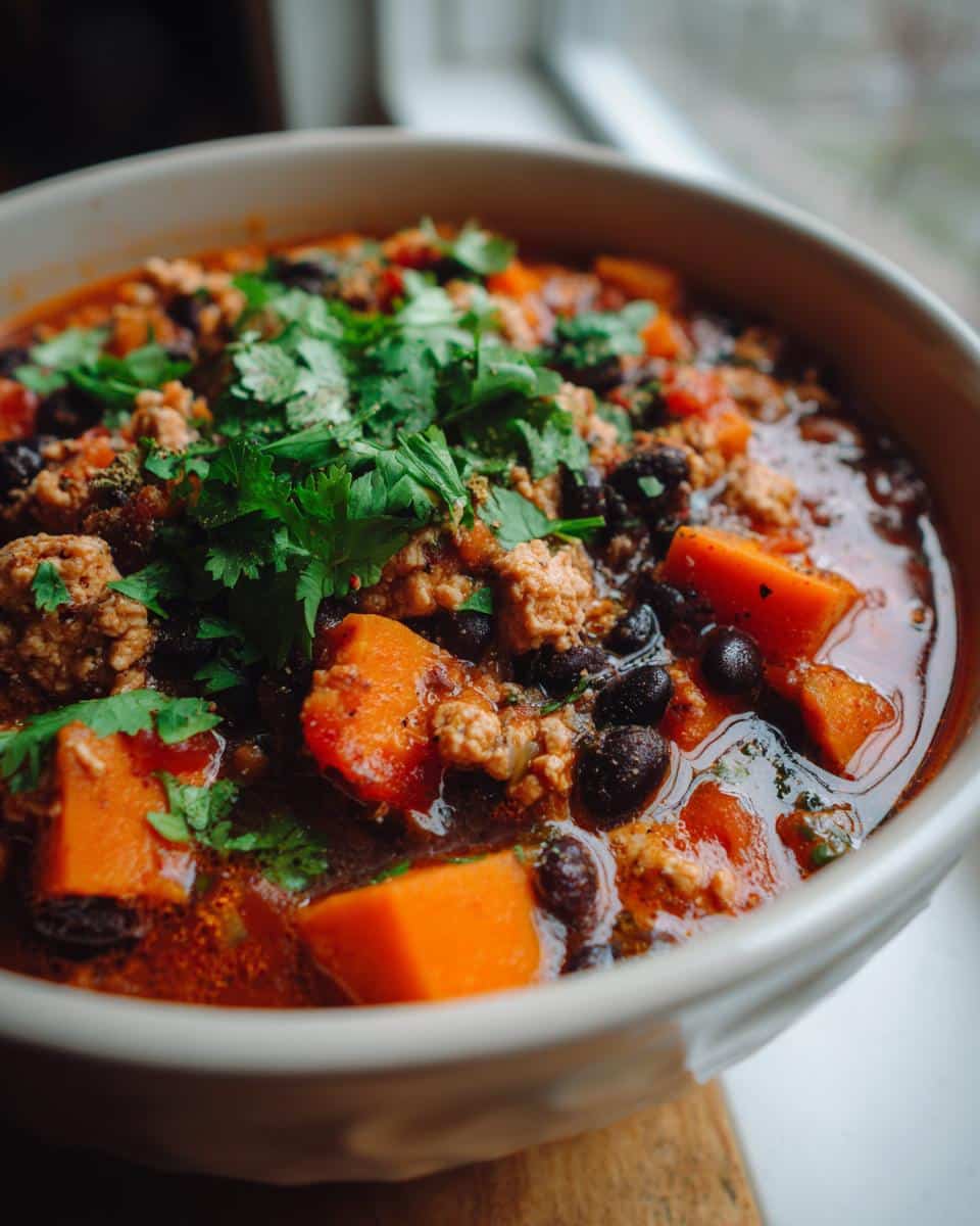 One‑Pot Turkey, Sweet Potato & Black Bean Stew - detail 1