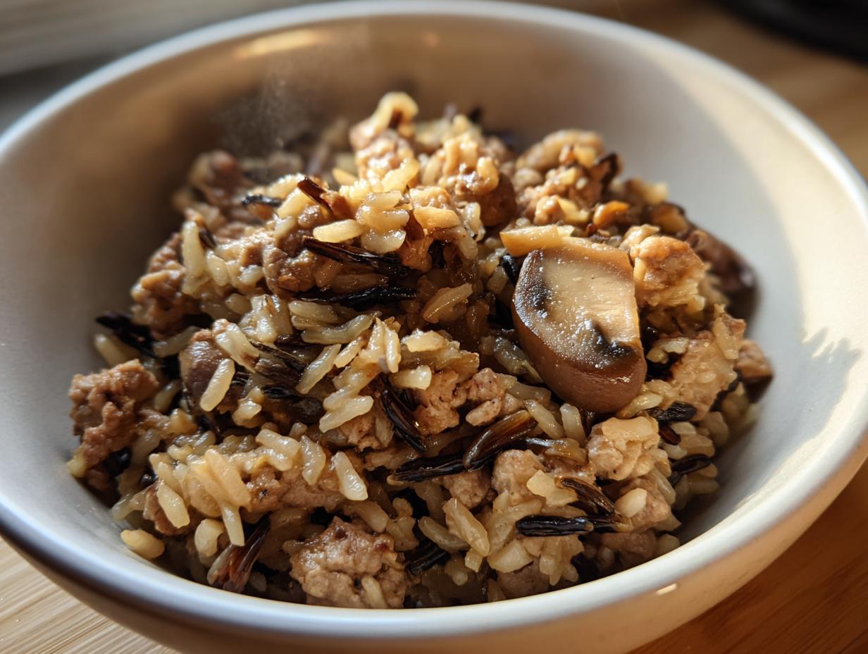 40-Minute One-Pot Turkey, Wild Rice and Mushrooms Recipe, Effortless Perfection