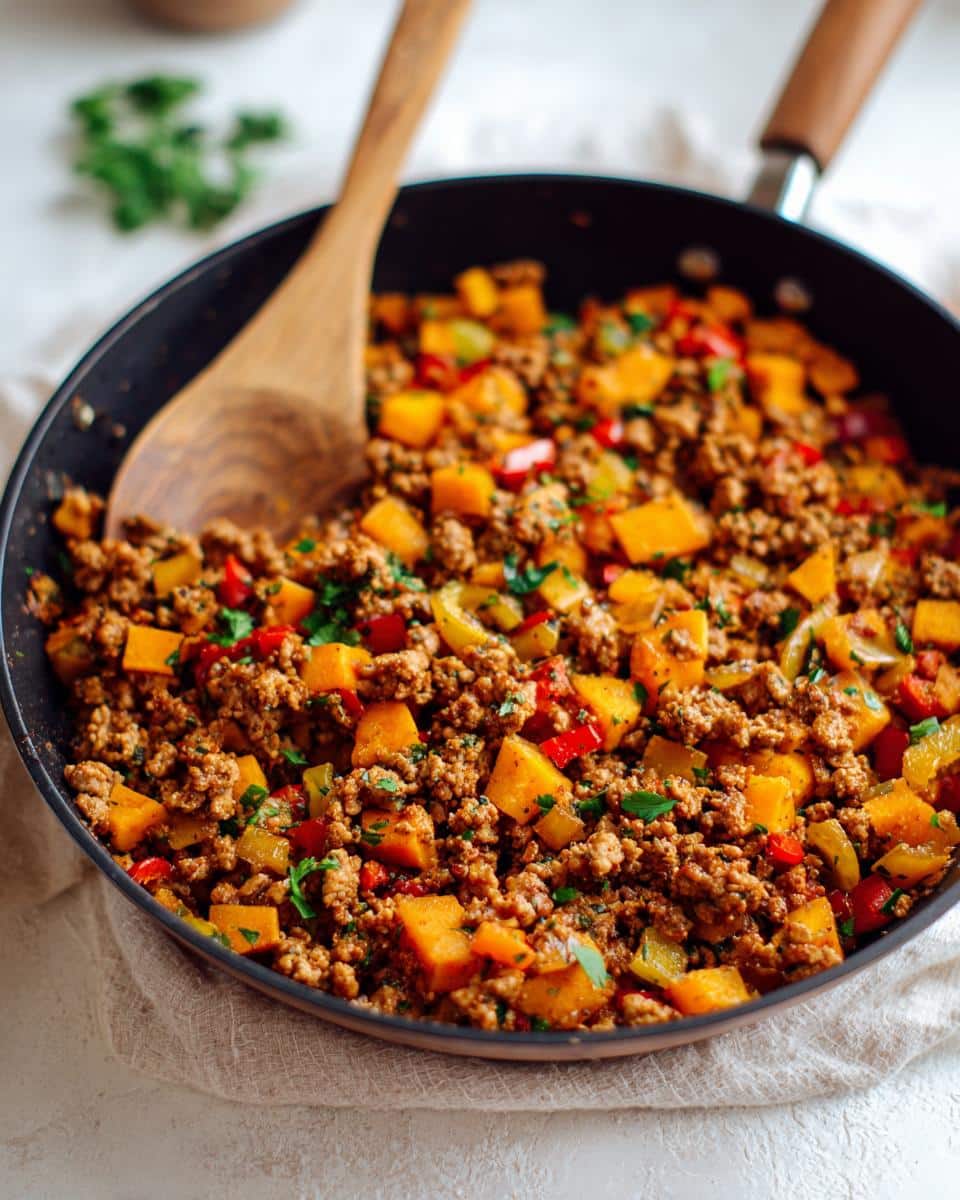 One‑Pot Turkey and Sweet Potato Hash - detail 1