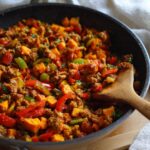 One‑Pot Turkey and Sweet Potato Hash