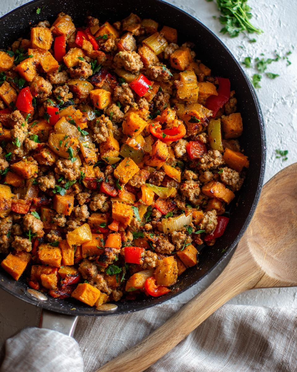 One‑Pot Turkey and Sweet Potato Hash - detail 3