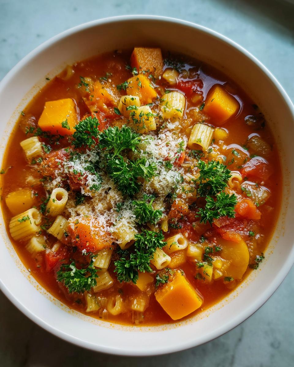 One‑Pot Vegetable Minestrone with Winter Squash - detail 1