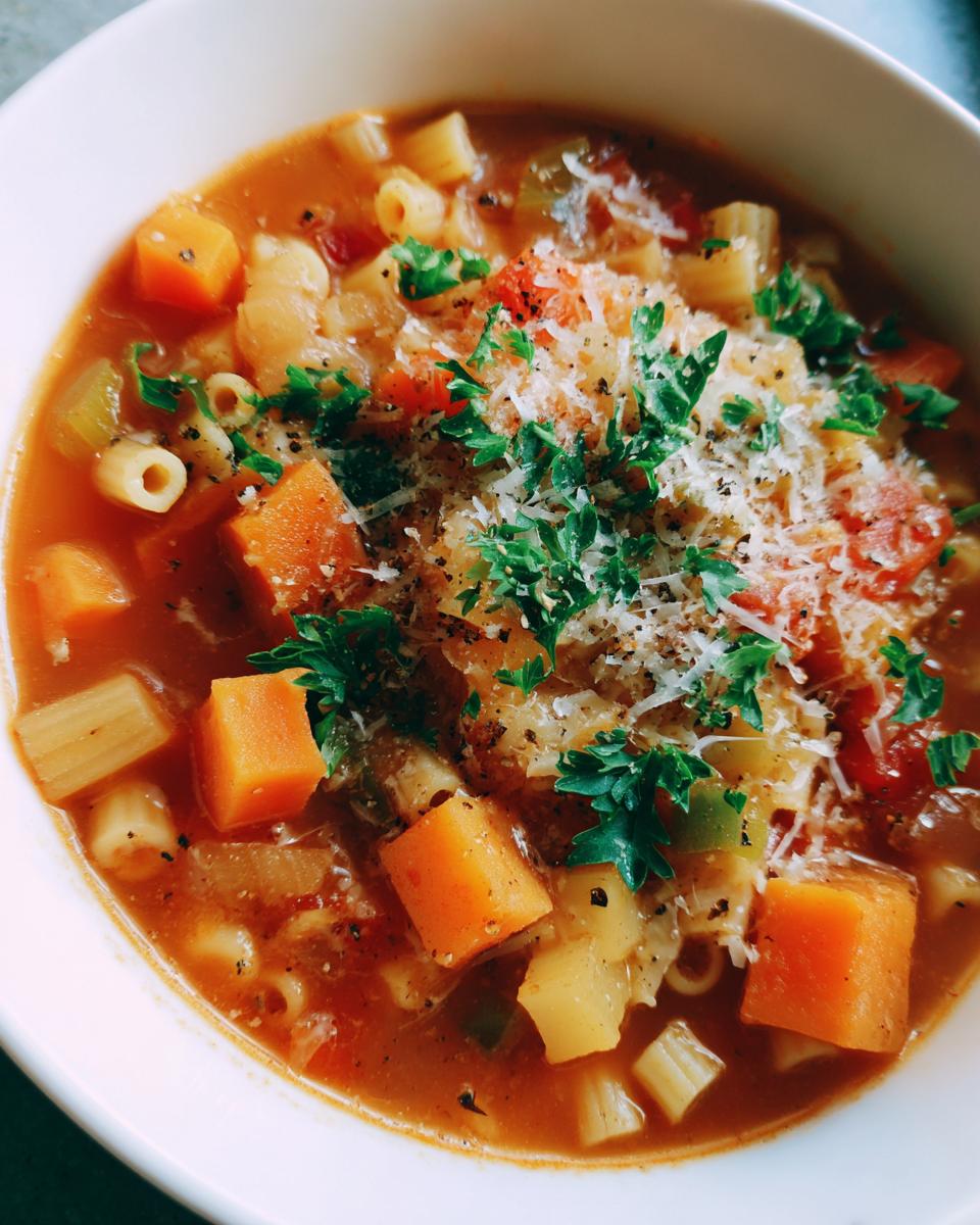 One‑Pot Vegetable Minestrone with Winter Squash - detail 2