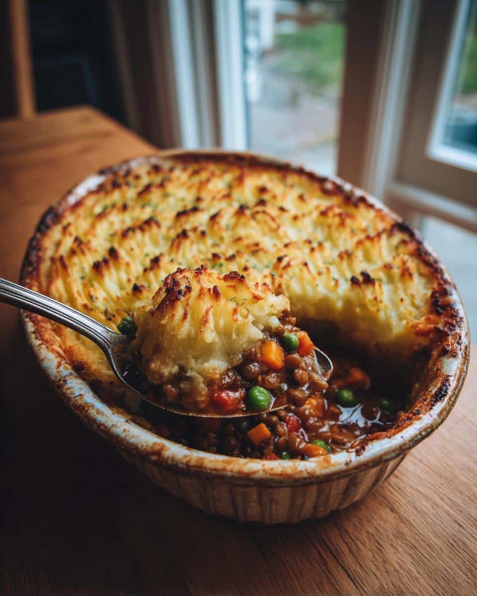One‑Pot Vegetable Shepherd’s Pie with Lentils - detail 1