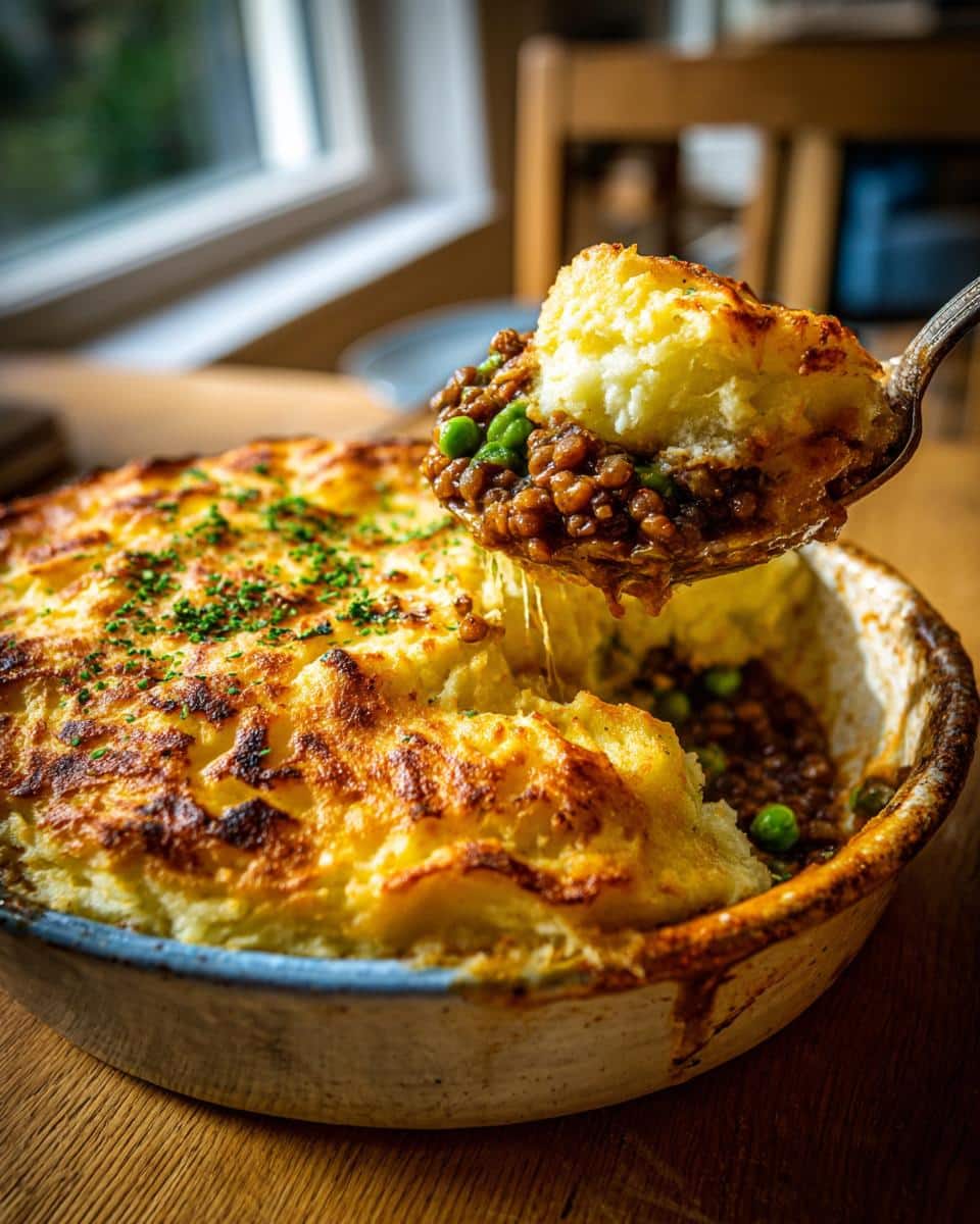 One‑Pot Vegetable Shepherd’s Pie with Lentils - detail 2