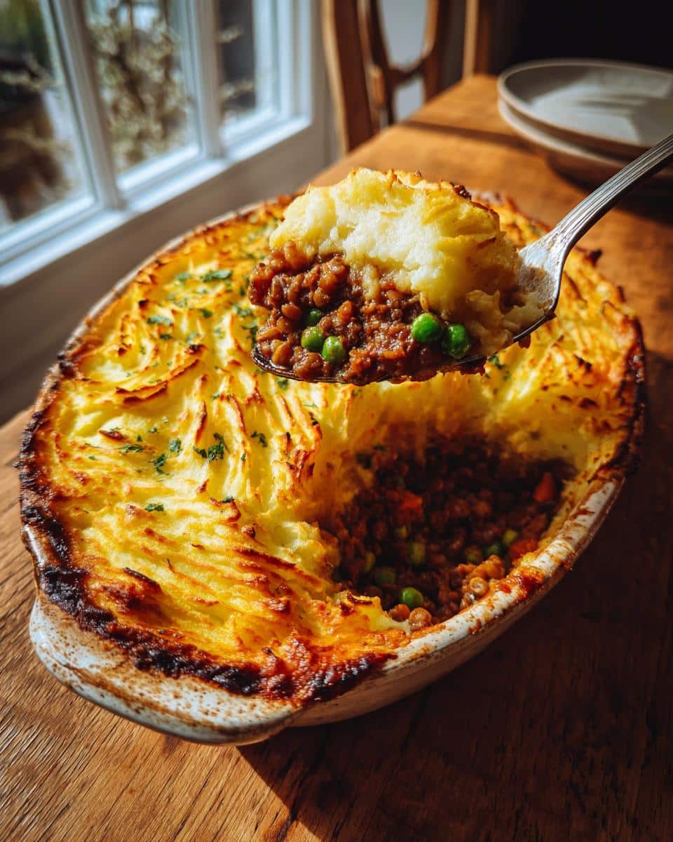 One‑Pot Vegetable Shepherd’s Pie with Lentils - detail 3
