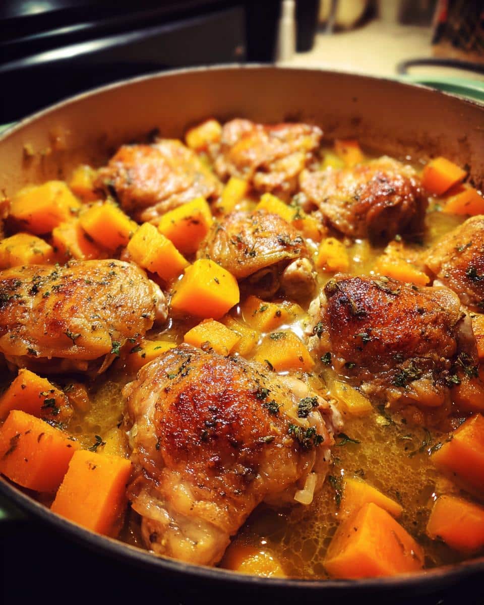 Winter Butternut Squash & Chicken One‑Pot - detail 1