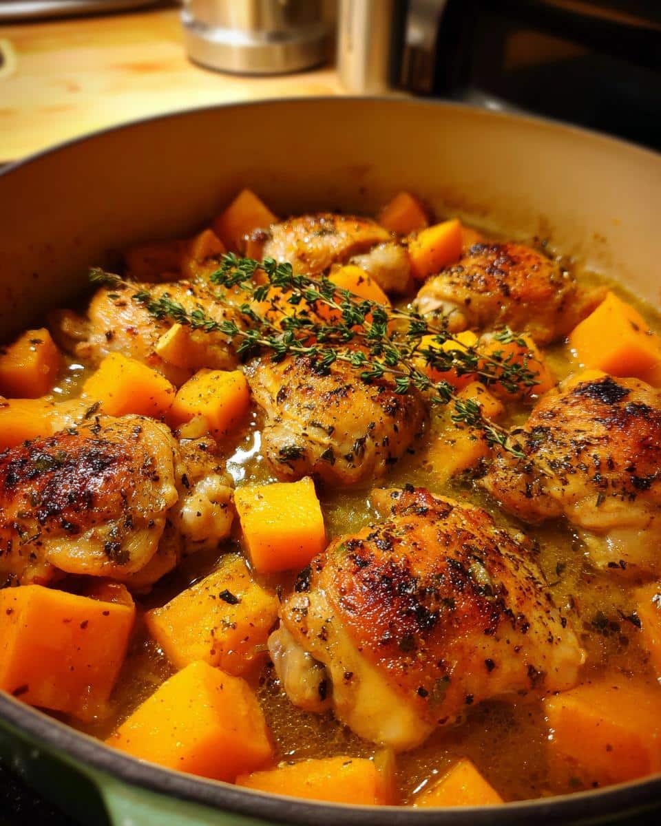Winter Butternut Squash & Chicken One‑Pot - detail 2