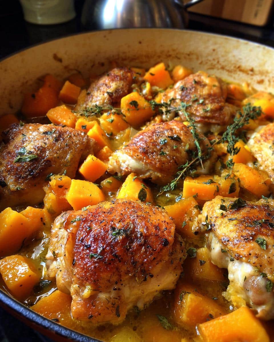 Winter Butternut Squash & Chicken One‑Pot - detail 3