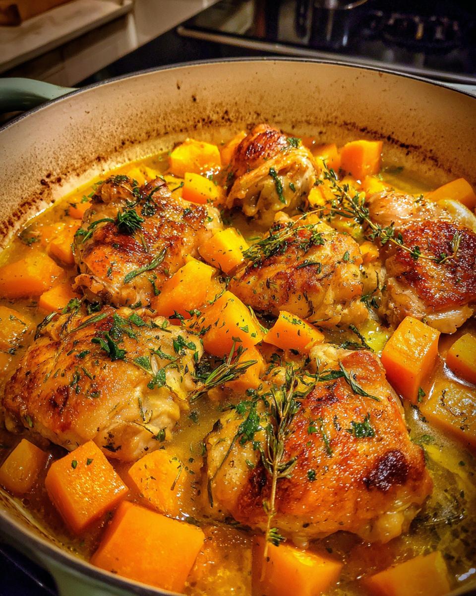 Winter Butternut Squash & Chicken One‑Pot - detail 4