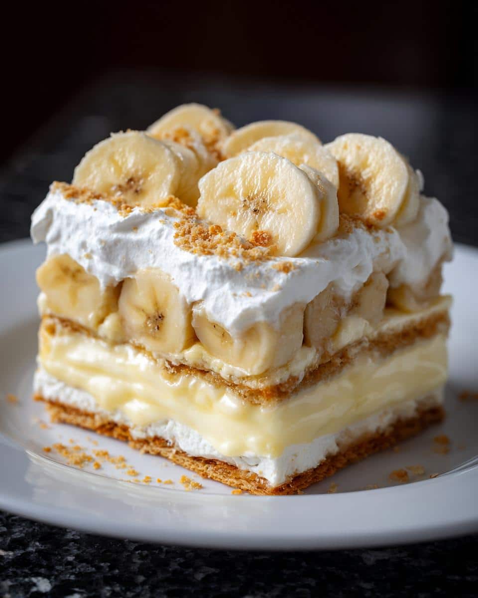 Banana Pudding Lasagna - detail 1