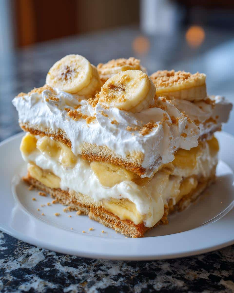 Banana Pudding Lasagna - detail 3