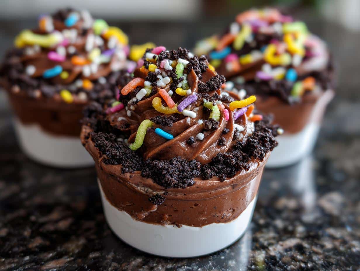 15 Irresistible Birthday Cake Dirt Cups Kids Will Devour