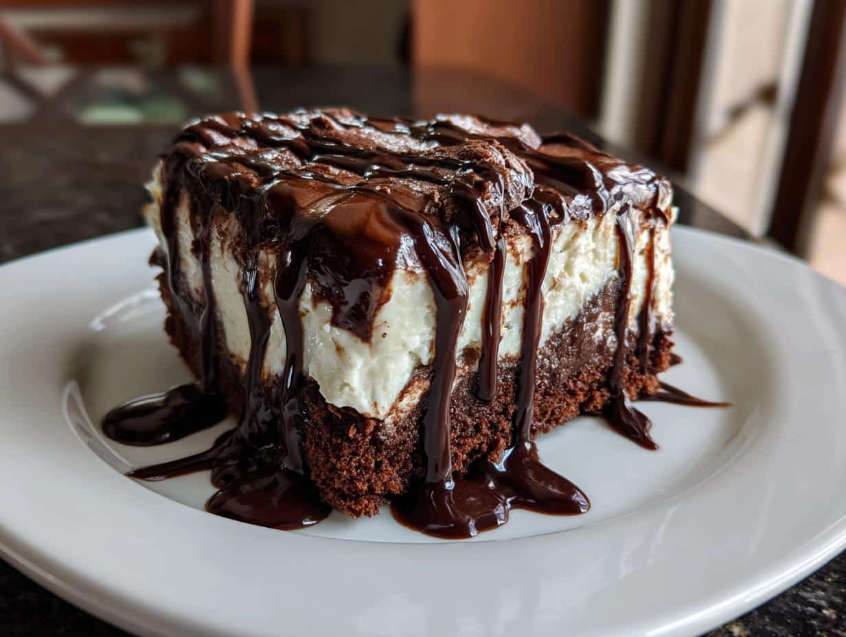 Brownie Refrigerator Cake