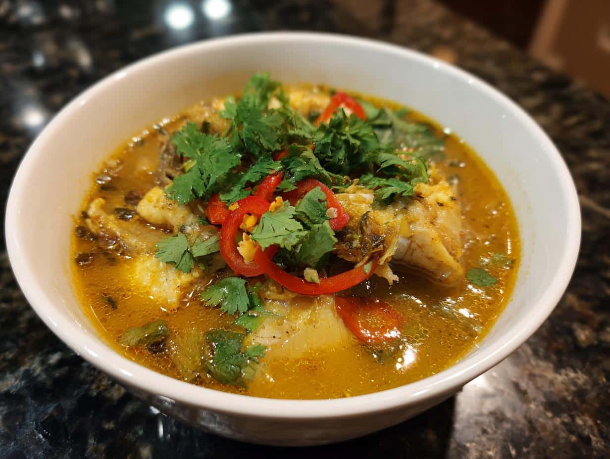 Irresistible Cambodian Sour Fish Soup Ready in 45 Minutes