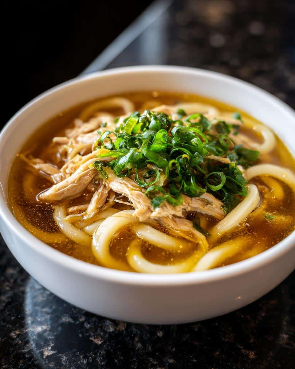 Chicken Udon Soup - detail 1