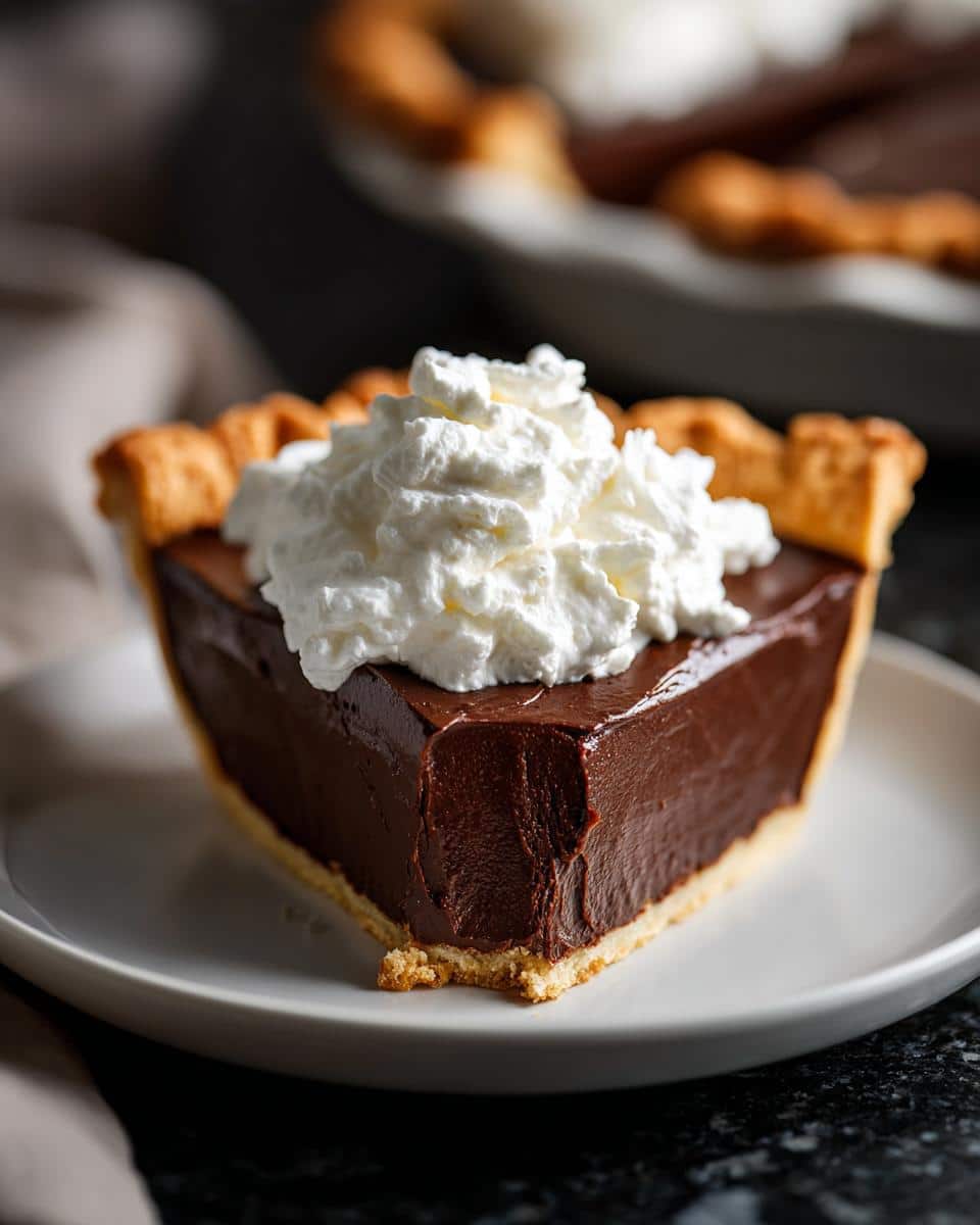 Chocolate Cream Pie - detail 2