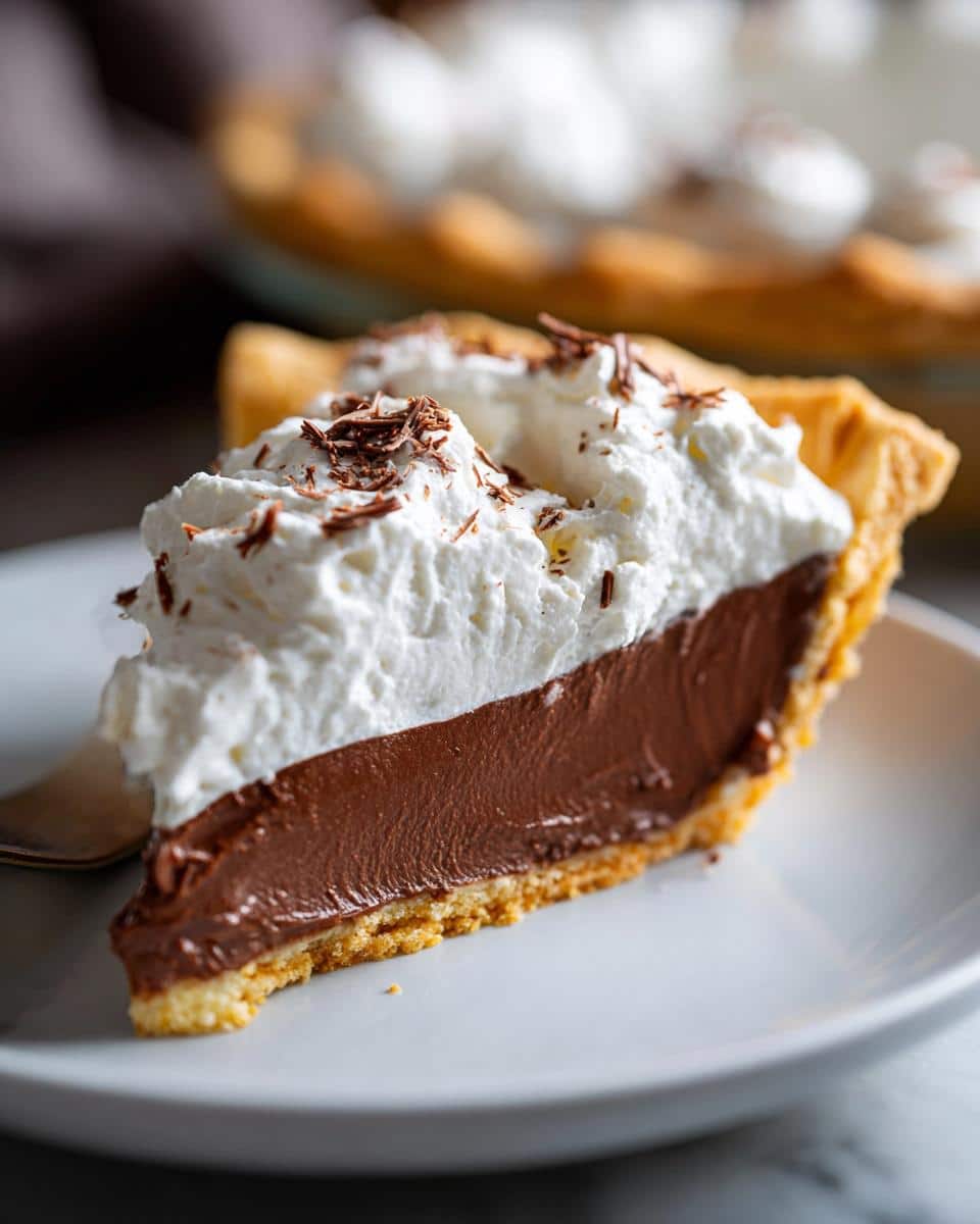 Chocolate Cream Pie - detail 3