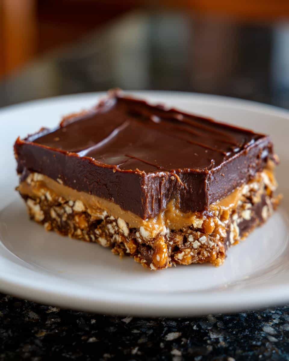 Chocolate Pretzel Dessert - detail 1