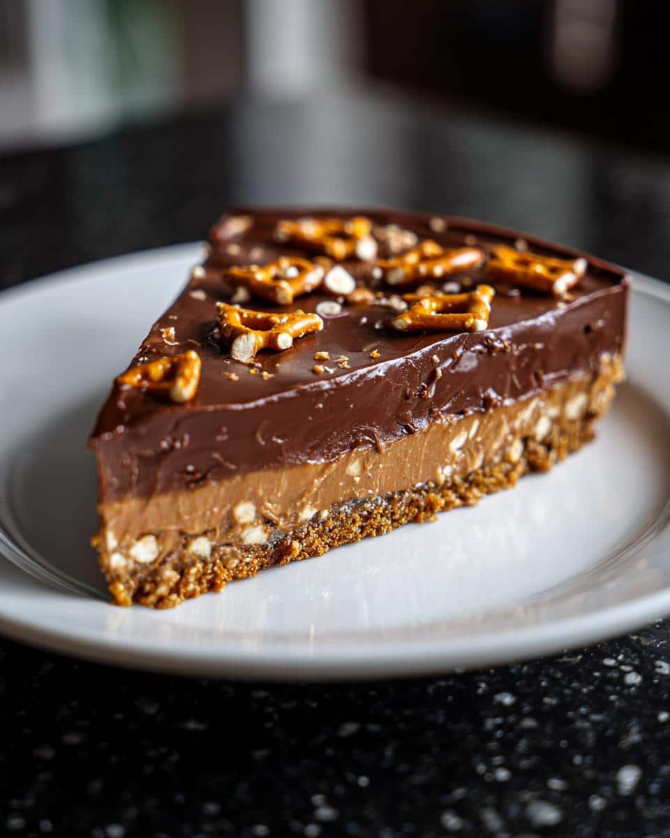 Chocolate Pretzel Dessert - detail 2