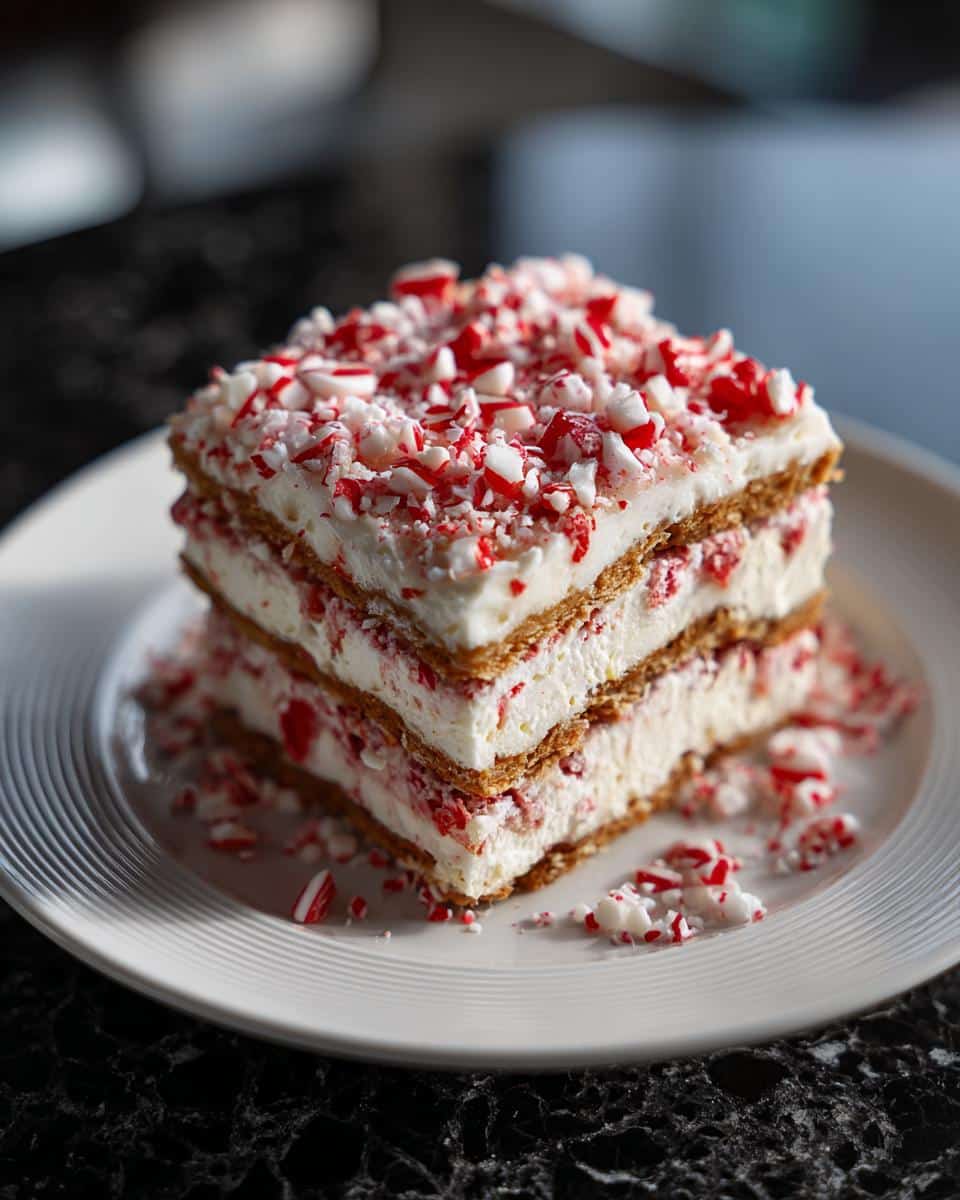 Christmas Cookie Lasagna Dessert - detail 2
