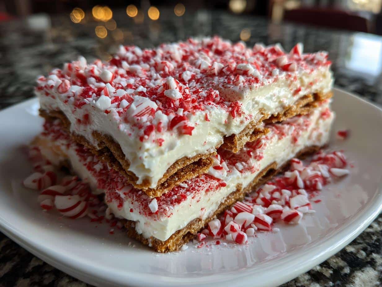 Christmas Cookie Lasagna Dessert
