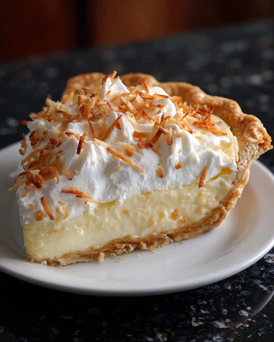 Coconut Cream Pie - detail 1