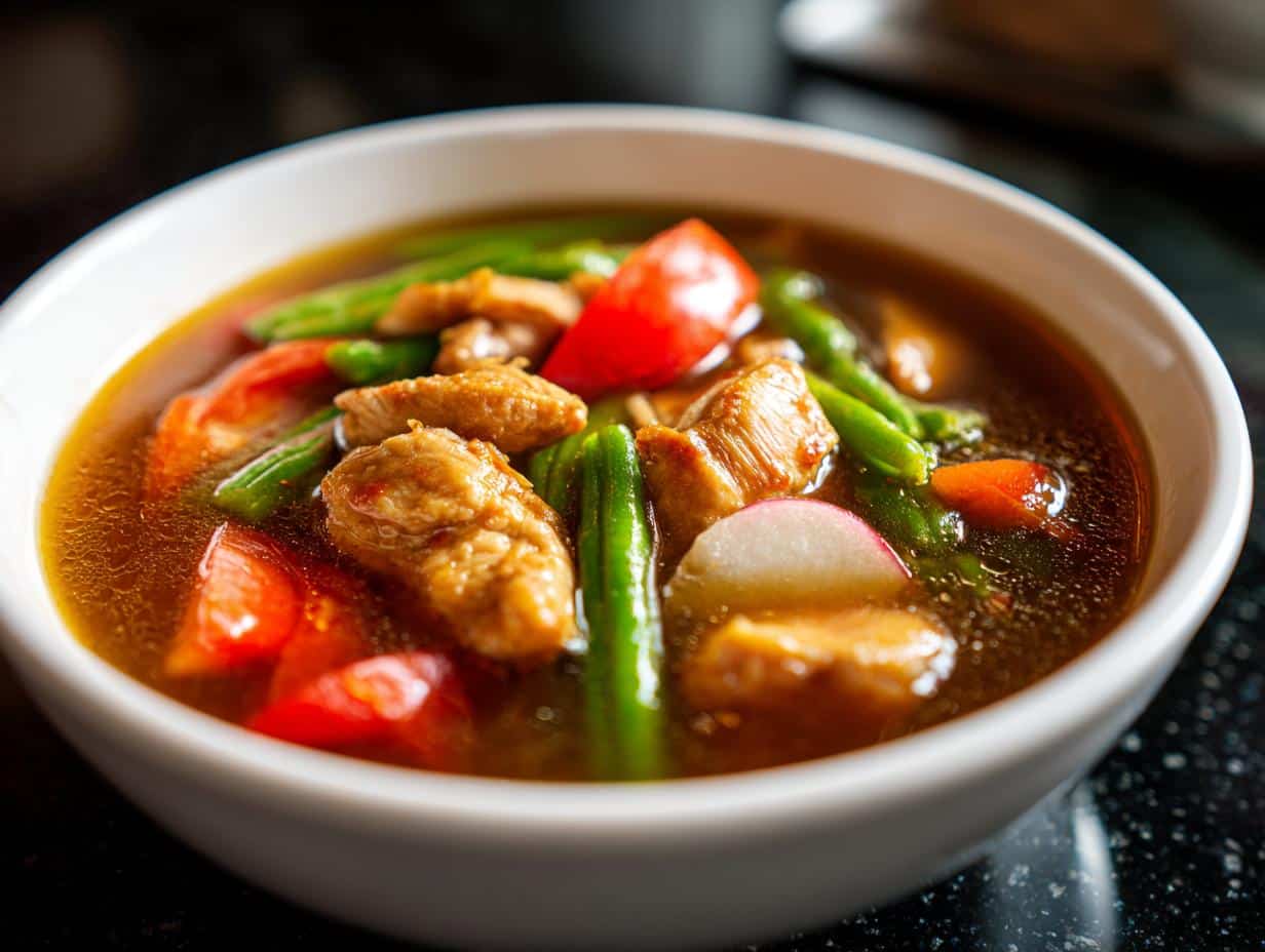 Filipino Chicken Tamarind Soup
