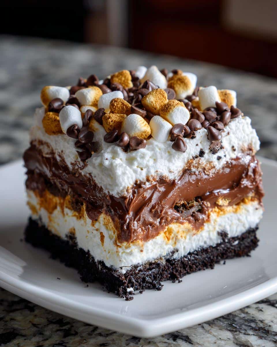 Hot Chocolate Lasagna - detail 1