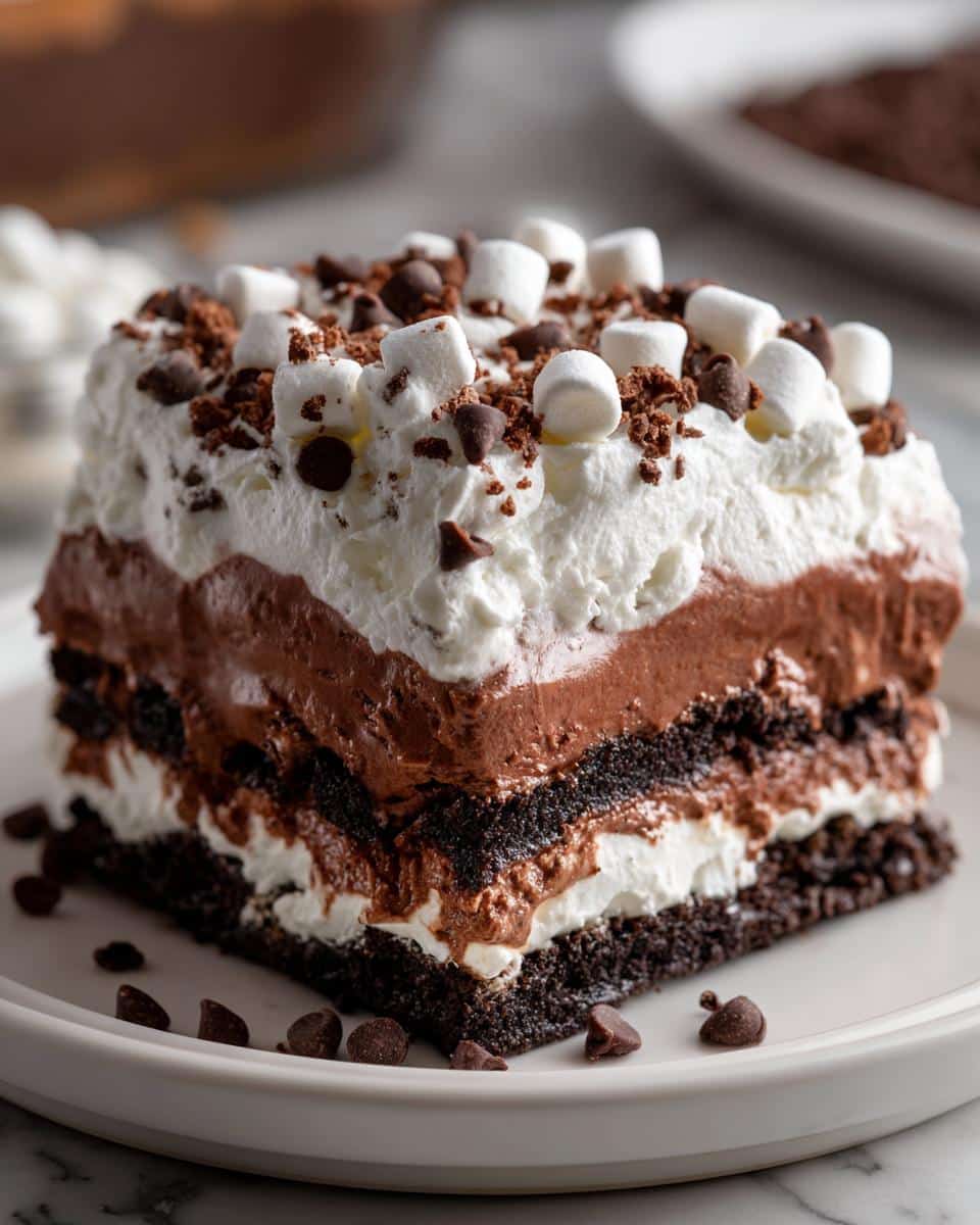 Hot Chocolate Lasagna - detail 2